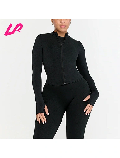 zip up active jacket